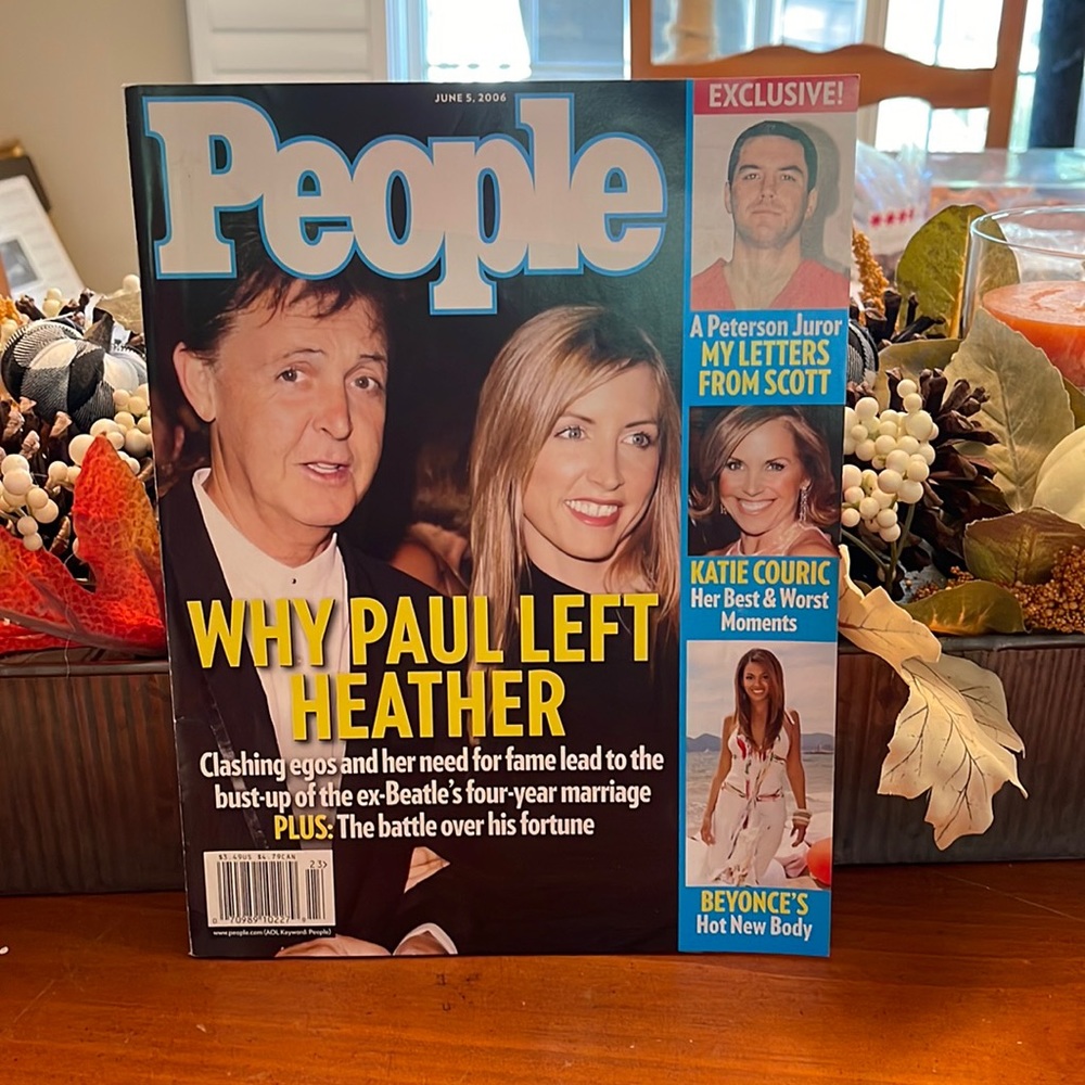 People Magazine June 5, 2006 Paul McCartney